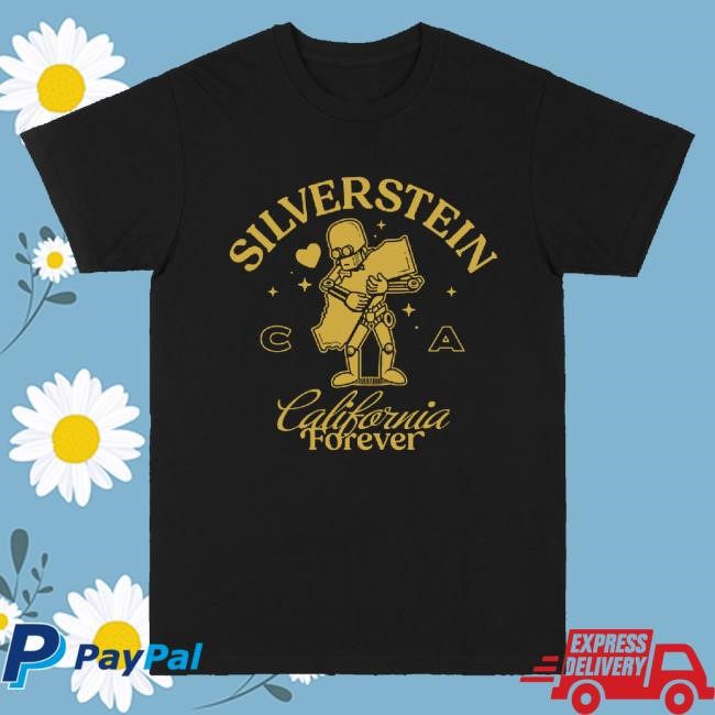 Official Silverstein Merch California Forever Benefit Hoodie