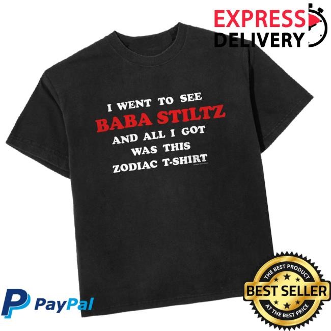 Limited Zodiacjakarta Merch Store Zodiac X Baba Stiltz Tee Shirt