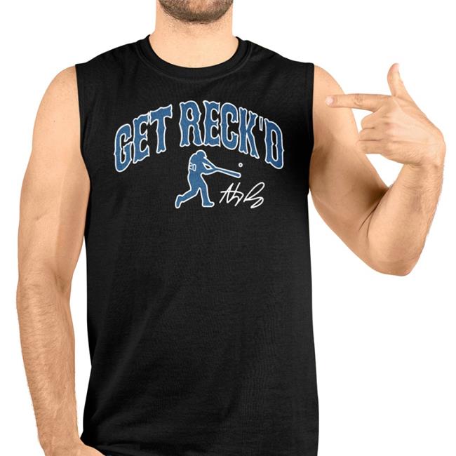 Anthony Recker Get Recked Shirt Orange