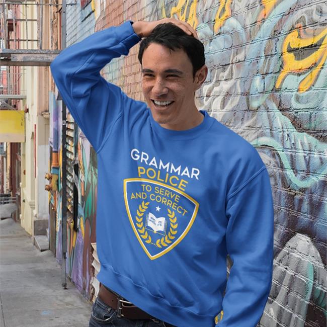 Snorgtees Merch Grammar Police Shirt