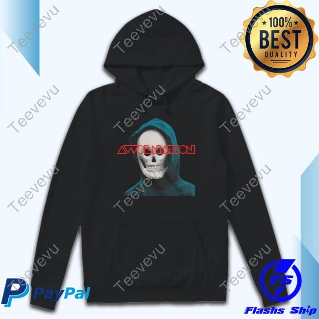 Awolnation Music Merch Mask Hoodie Sweatshirt