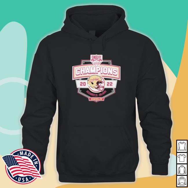 Official Cheez It Bowl Champions Seminoles Shirts