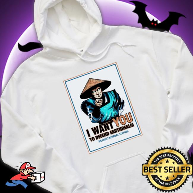 I Want You To Defend Earthrealm Nearest Kombat Station Sweatshirt I Want You To Defend Earthrealm Nearest Kombat Station shirt, hoodie, tank top, sweater and long sleeve t-shirt