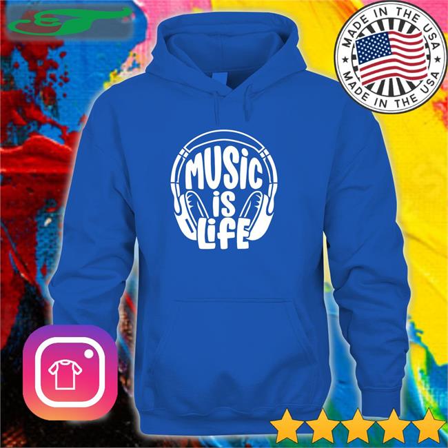 Power In Black Store Music Is Life Tee Shirt