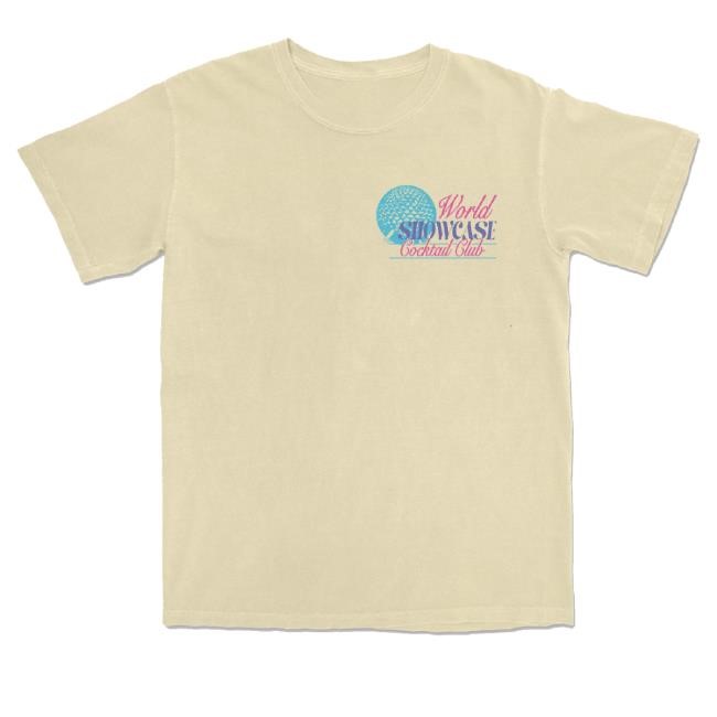 Official The Lost Bros Merch World Showcase Cocktail Club T-Shirt