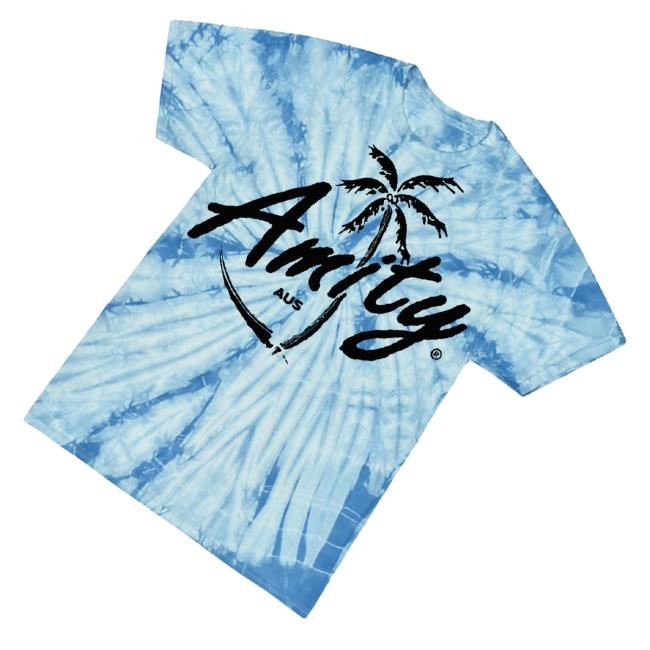 Trending The Amity Affliction Merch Palm Tree Scythe Spider Baby Blue Hoodie