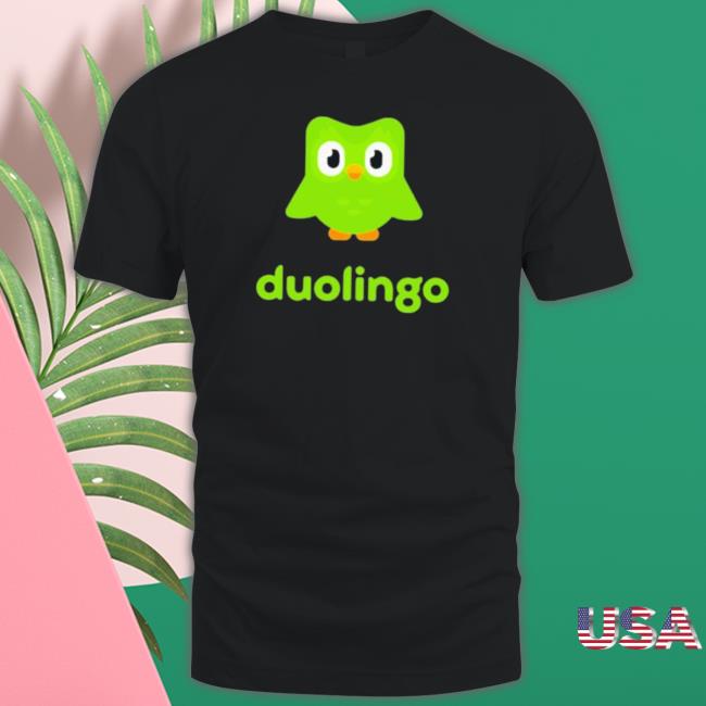 Official Duolingo Merch Logo Classic shirt Official Duolingo Merch Logo Hooded Sweatshirt
