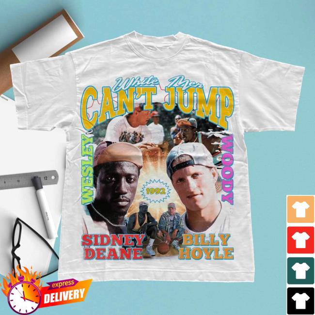 Official Do Not Disturb Clothing Store Shop Dnd By Ferris Sidney Dean Billy Hoyle White Men Can’T Jump T Shirt White