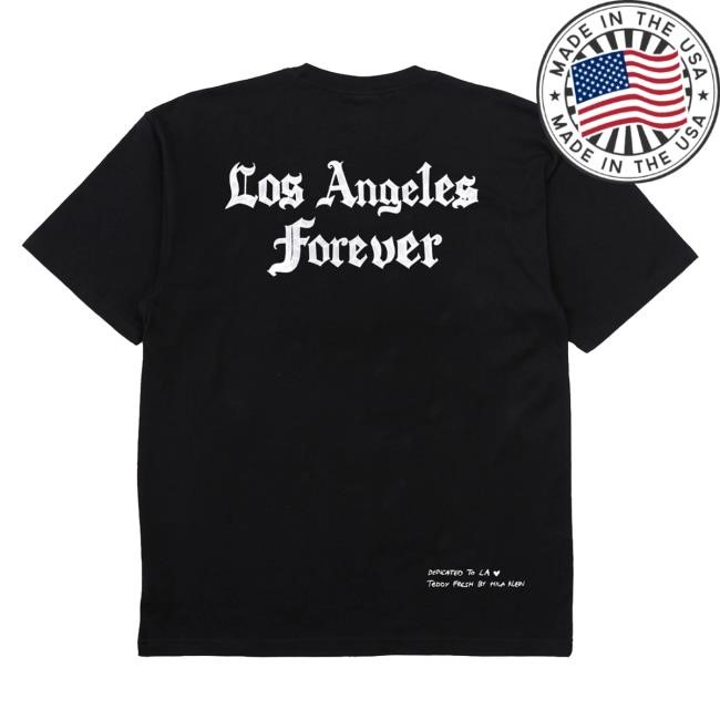 Teddy Fresh Merch La Forever Unisex Sweatshirt Black