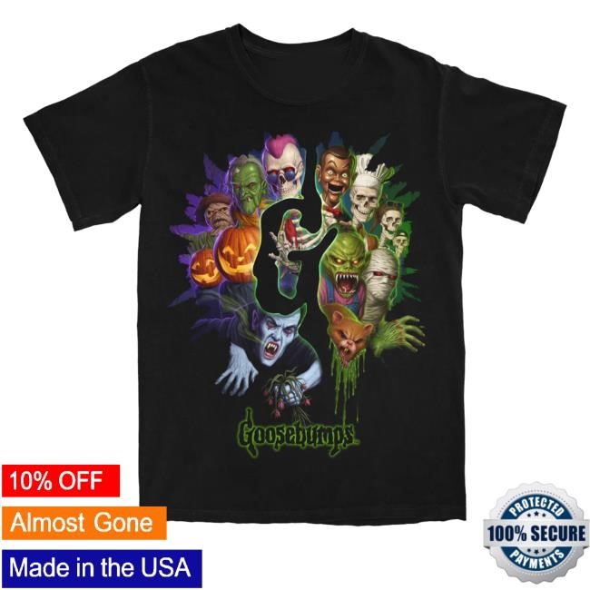 Cavitycolors Store Merch Shop Official Goosebumps '90S Monster Mash T Shirts Cavitycolors Store Merch Shop Official Goosebumps '90S Monster Mash Hoodie Sweatshirt