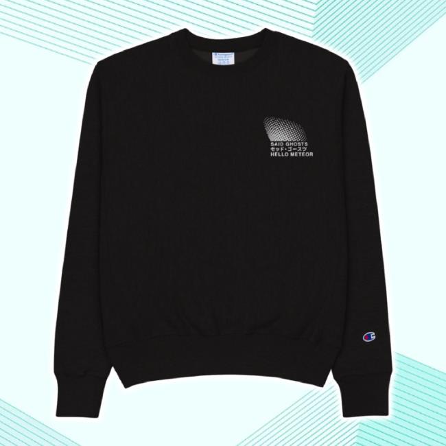 Trending Hello Meteor Merch Store Graphite Ghost Sweatshirt Hellometeor Shop