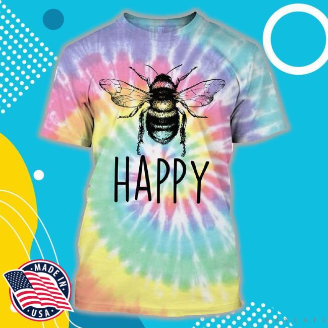Bee Tie-Dye Unique All Over Print Sweaters Gift Ideas