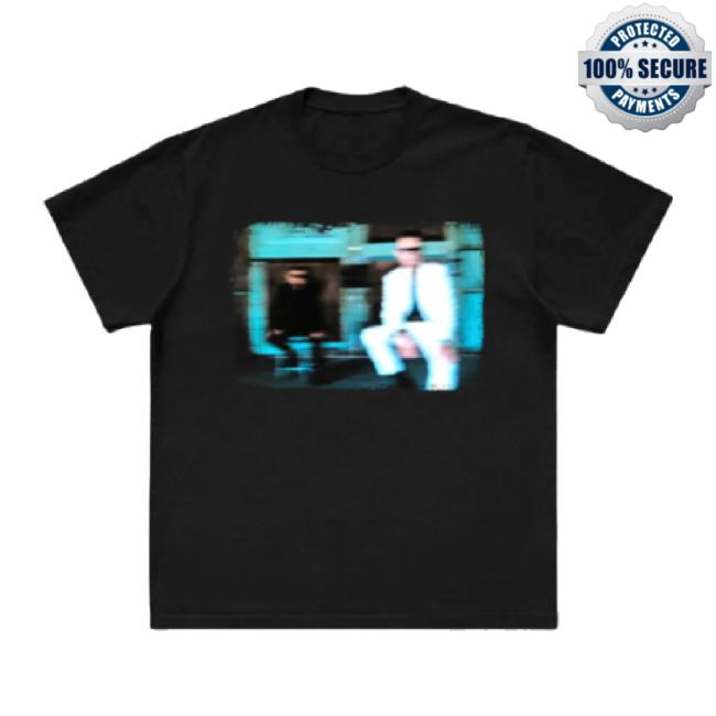 Original Depeche Mode Uk Merch Store Depeche Mode Blurred Photo / Itin Black New Shirt Depechemodeuk Shop