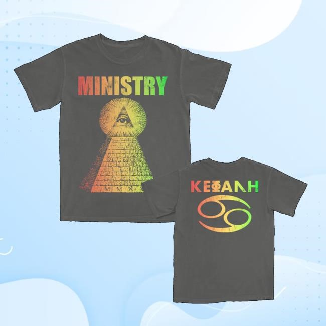 Ministry Official Store Pyramid Fade Crewneck Sweatshirt