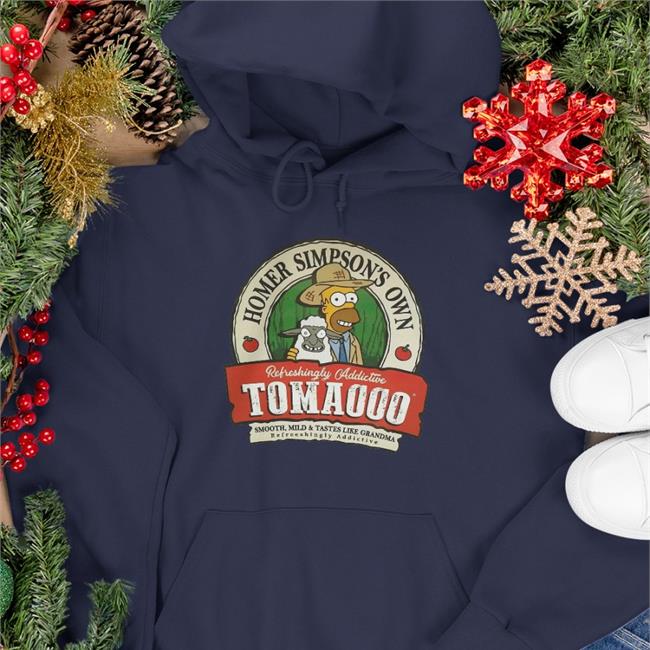 Homer Simpson's Own Refreshingly Addictive Tomacco Sweatshirt