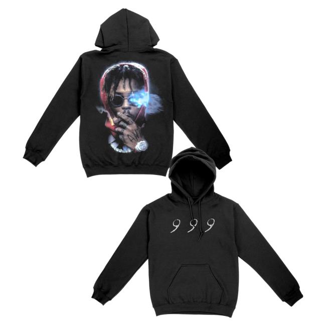 Official 999 Club Juice Wrld Merch Store Bad Boy Tshirt Black 999Club Clothing JuiceWrld