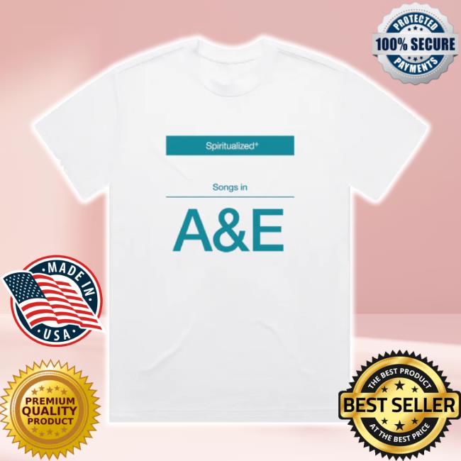 Original Spiritualized Merch Store Songs In A&E Original New Shirt Spiritualized Shop