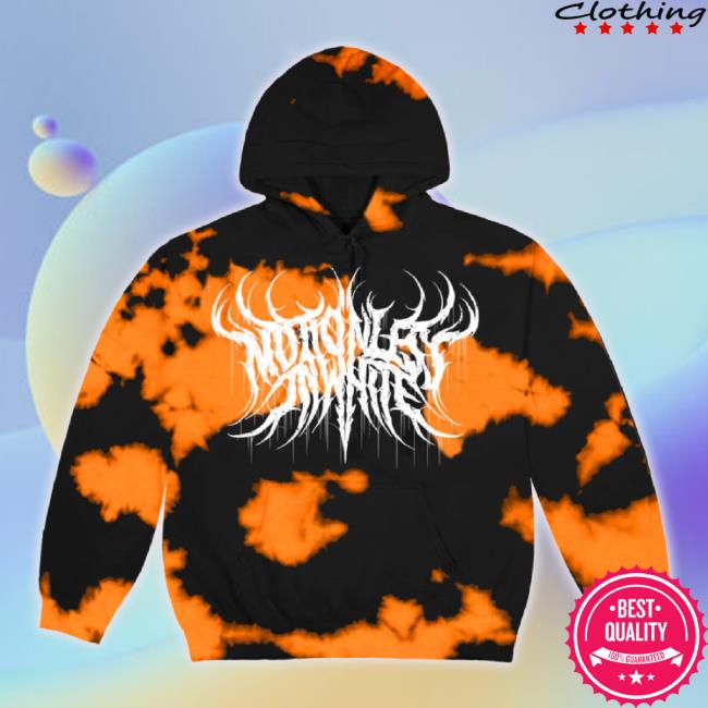 Official Miw Merch Store Orange Bleach Hoodie Miwmerch Shop