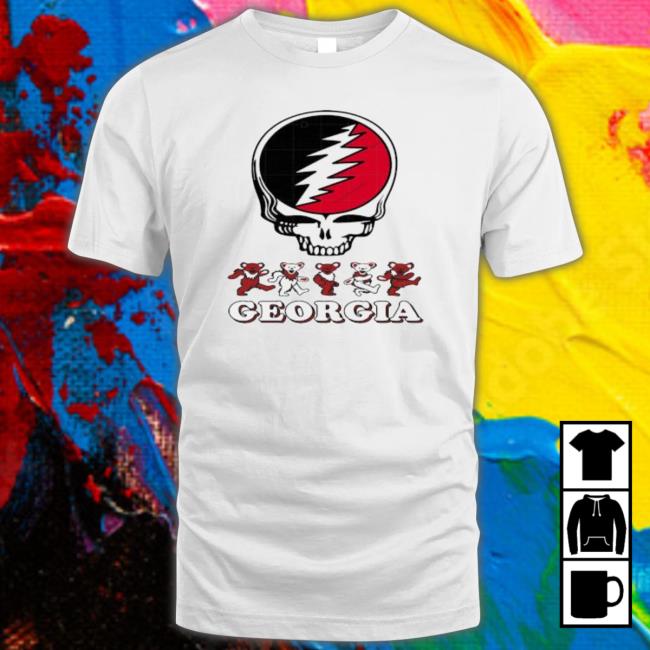 Georgia Grateful Dead Bears Champions Back To Back 2022 Tee