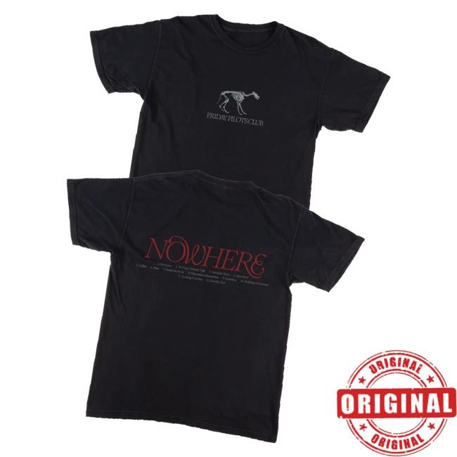 Friday Pilots Club Merch Tracklist Tank Top