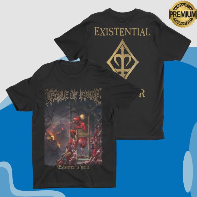 Official Night Shift Merch Indie Merch Store Cradle Of Filth - Existence Is Futile Tshirt NightShiftMerch IndieMerchStore