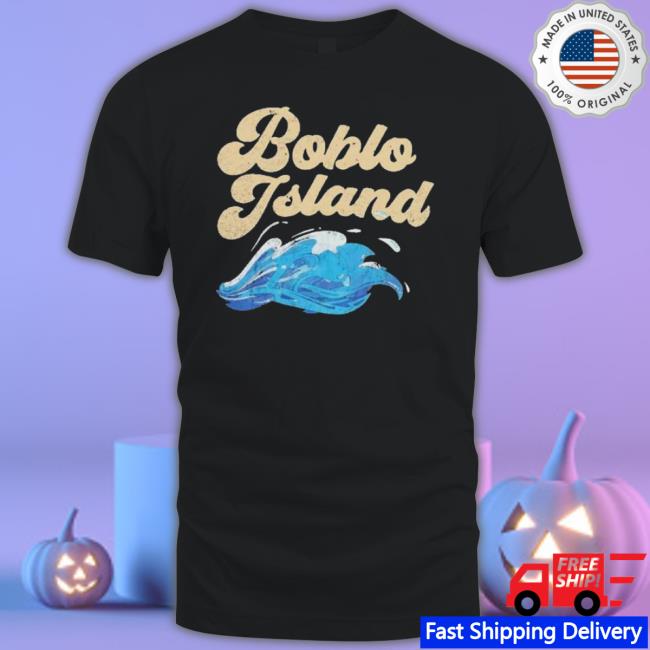 Boblo Island Retro Classic Ringer shirt Boblo Island Retro Classic Ringer Shirt