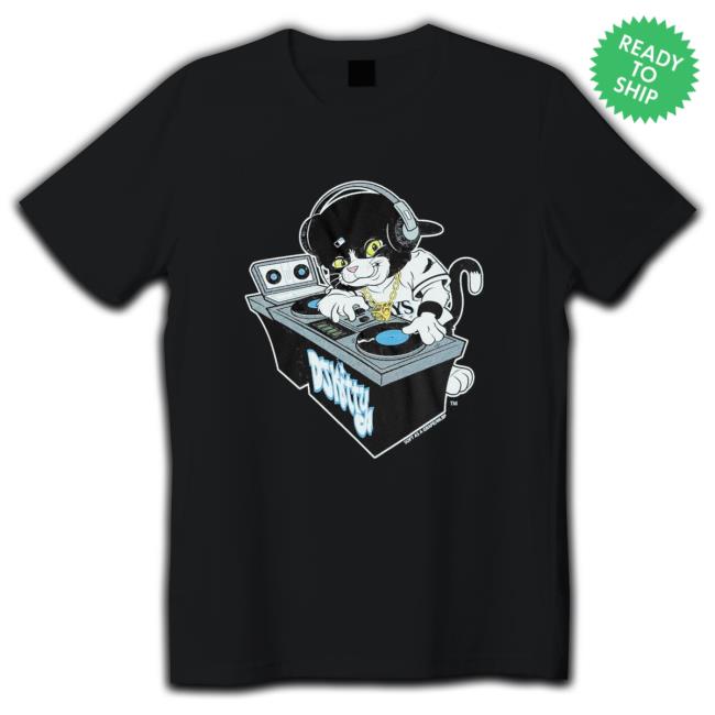 Tampa Bay Rays Toddler Dj Kitty Distressed Mascos Limited Edition Shirt