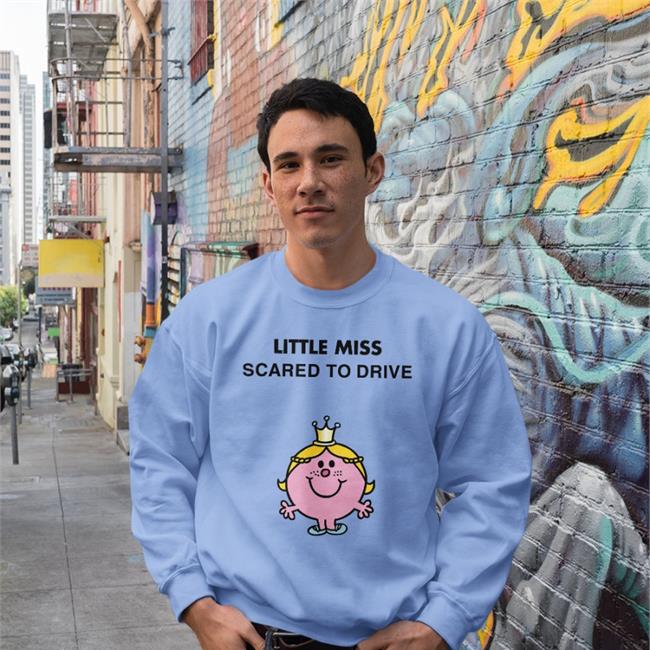 Little Miss Princess Cuaturfuneral Little Miss Scared To Drive Shirt