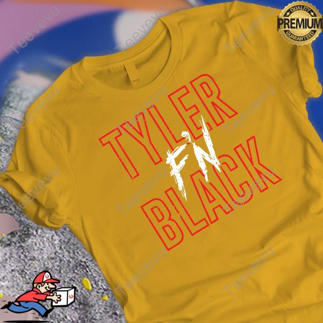 Blackandbrave Merch Tyler F'n Black Hoodie