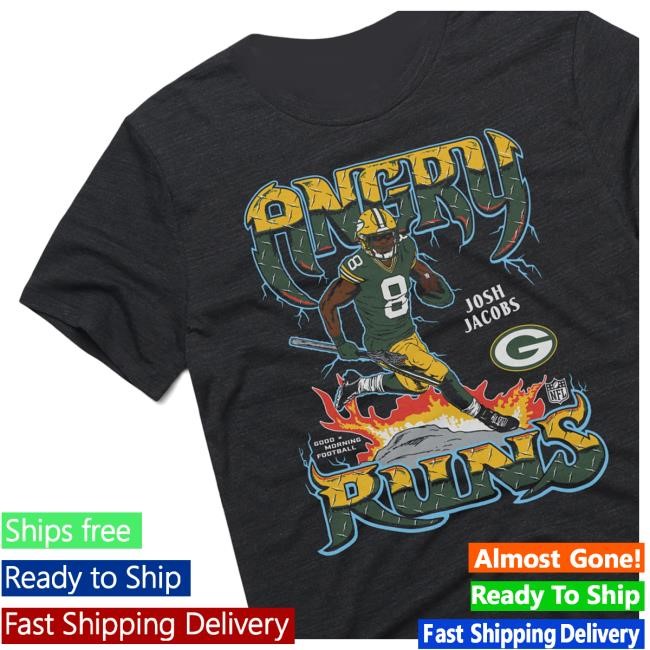 Angry Runs 2024 Packers Josh Jacobs New Shirt