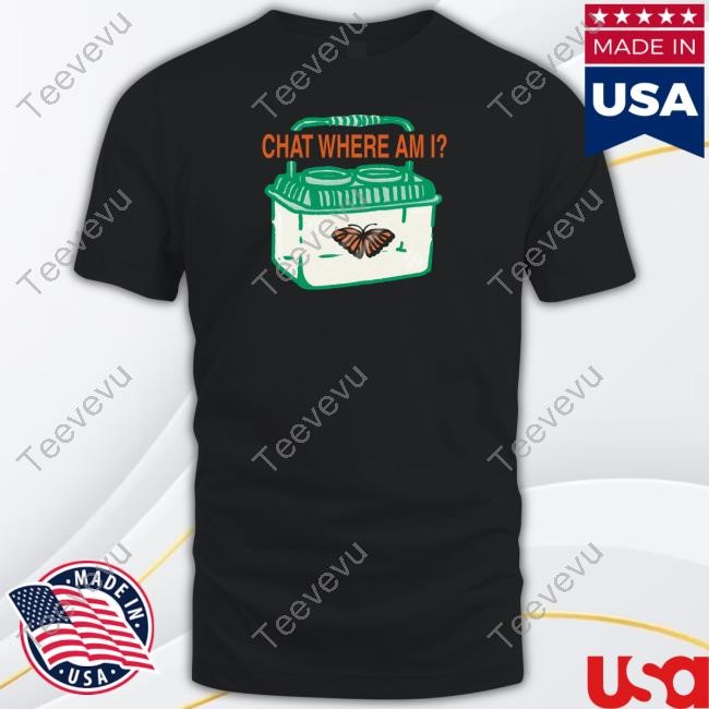 Chat Where Am I Butterfly Hoodie