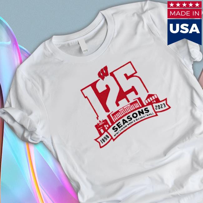 Wisconsin Badgers 125 Seasons 1898 2023 Logo Sweatshirts