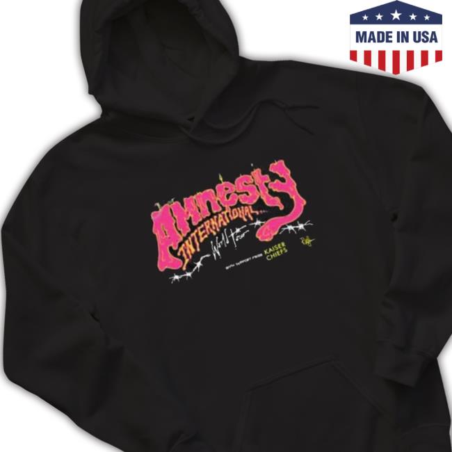 Ricky Wilson Amnesty International World Tour With Support From Kaiser Chiefs Crewneck Sweatshirt