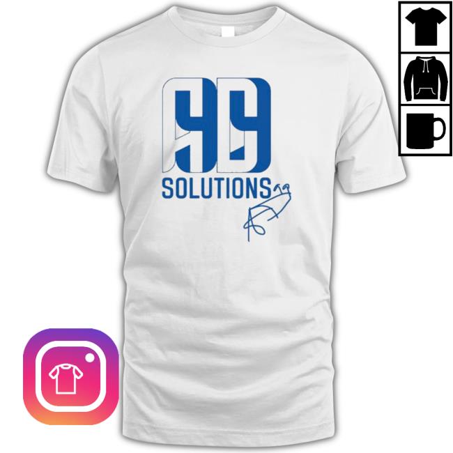 Official Ad99 Solutions Aaron Donald Signature T-Shirt