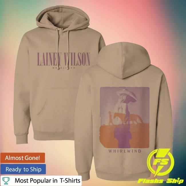 Official Lainey Wilson Merch Sandstone Whirlwind Shirt Lainey Wilson Merch Sandstone Whirlwind Shirt
