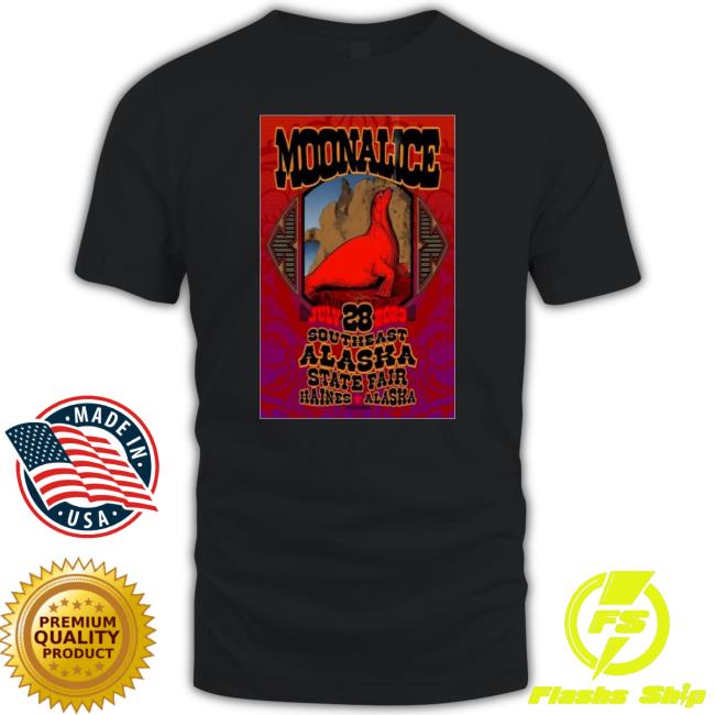 Southeast Alaska Show July 28 2023 Moonalice T-Shirt