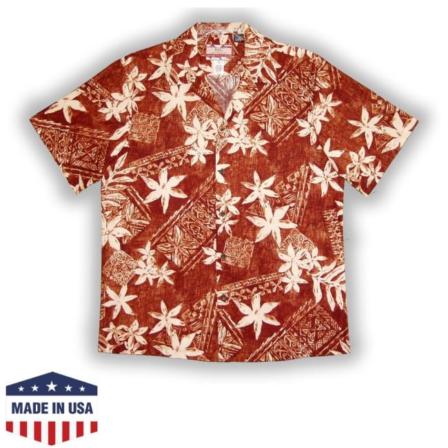 Tiare Tapa Heritage Men's Hawaiian Classic Shirt
