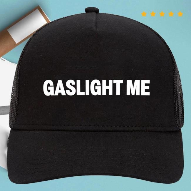 Dropouts Podcast Official Merch Gaslight Me Trucker Snapback