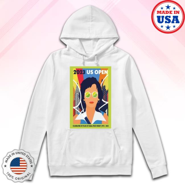 2023 Us Open Celebrating 50 Years Of Equal Prize Money 1973-2023 Hoodie
