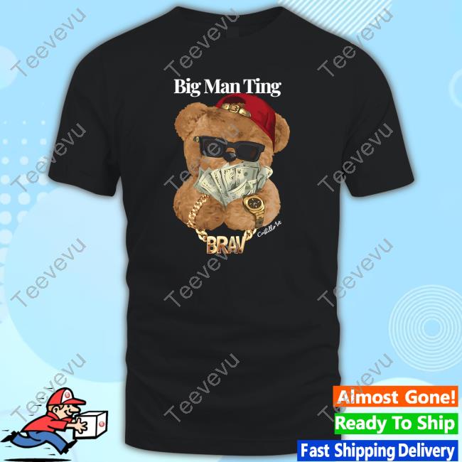 Bigmantingyeah Big Man Ting Bear Hooded Sweatshirt