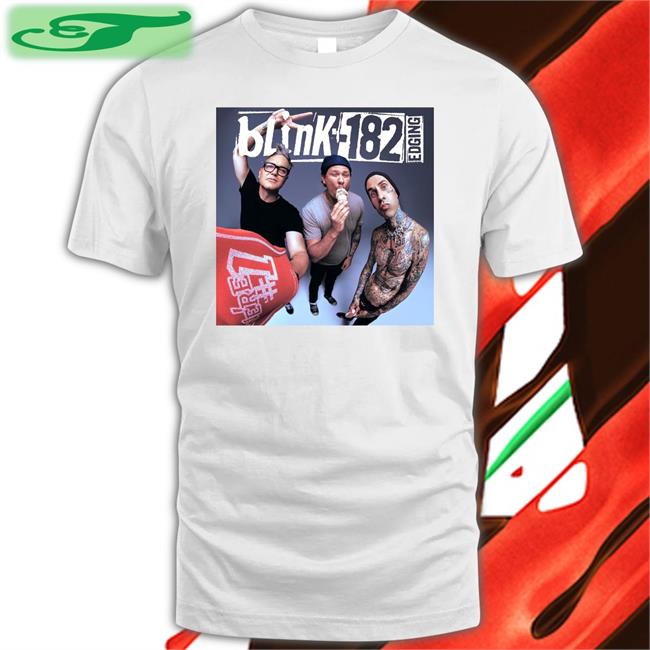 Blink 182 Edging Long Sleeve T Shirt Markhoppus