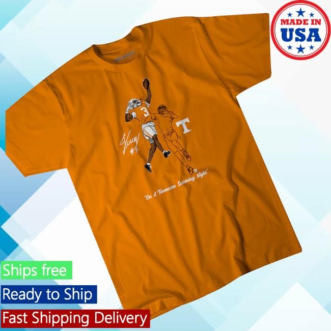 Tennessee Football Jermod Mccoy One-Handed Interception T Shirt