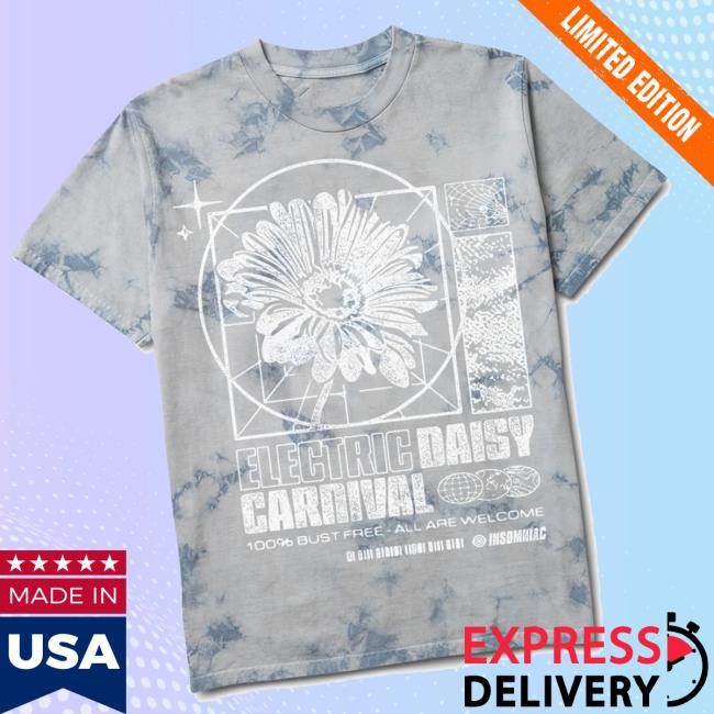Trending Insomniac Shop Merch Edc Daisy Spark Tie Dye S/S Tee Trending Insomniac Shop Merch Edc Daisy Spark Tie Dye S/S T-Shirt