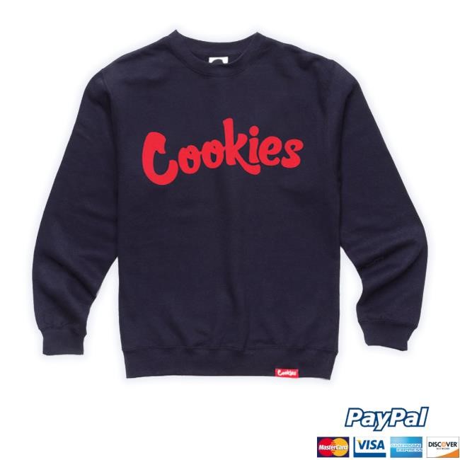 Official Cookiessf Store Original Cookies Logo Hooded Sweatshirt