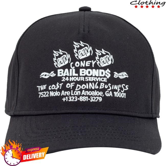 Coney Island Picnic Merch Bail Bonds Snapback Crewneck Sweatshirt