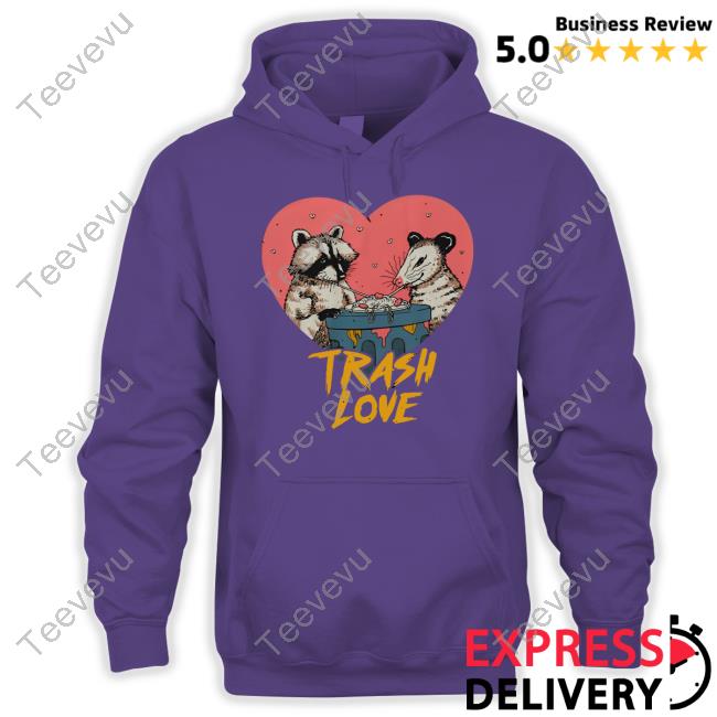 Sairentohiru Trash Love Raccoon And Possum T-Shirt