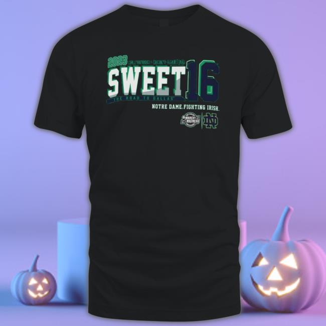 2023 Ncaa Di Women’S Basketball Sweet 16 Notre Dame The Road To Dallas Shirt 2023 Ncaa Di Women’S Basketball Sweet 16 Notre Dame The Road To Dallas Shirt