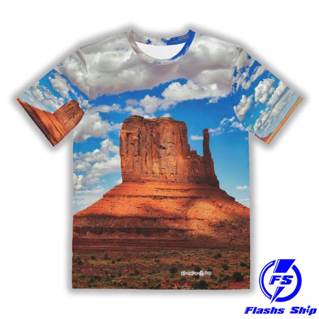 Monument Valley Men's Polyester Tee Shirt (Aop)