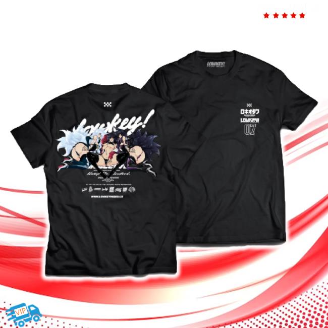 Original Lowkey! Triple Threat Sakura Empire Black Hoodie Sweatshirt Lowkey Geeks Shop