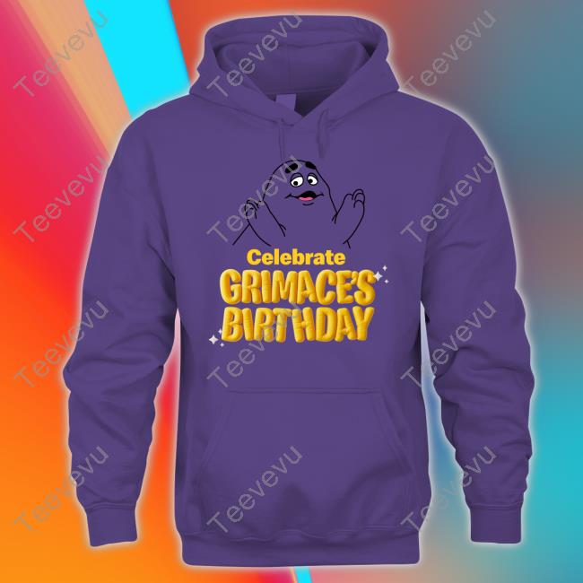 Celebrate Grimaces Birthday Shirts
